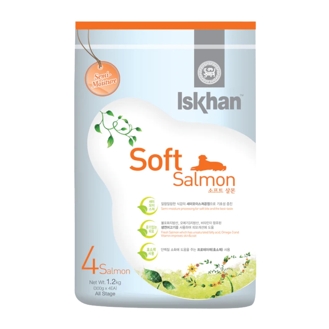 Iskhan Soft Salmon 1.2kg Dry Dogfood