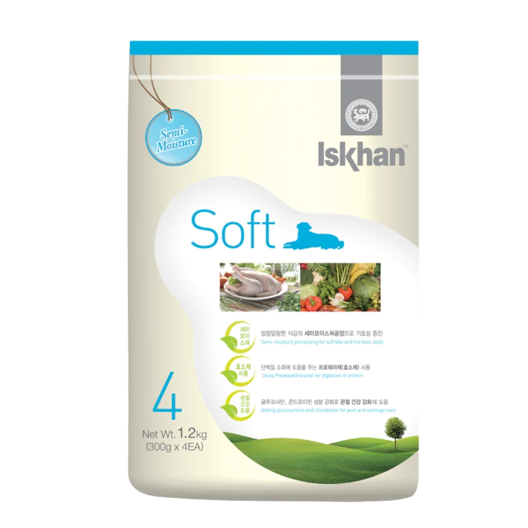 Iskhan Soft 1.2kg Dry Dog Food