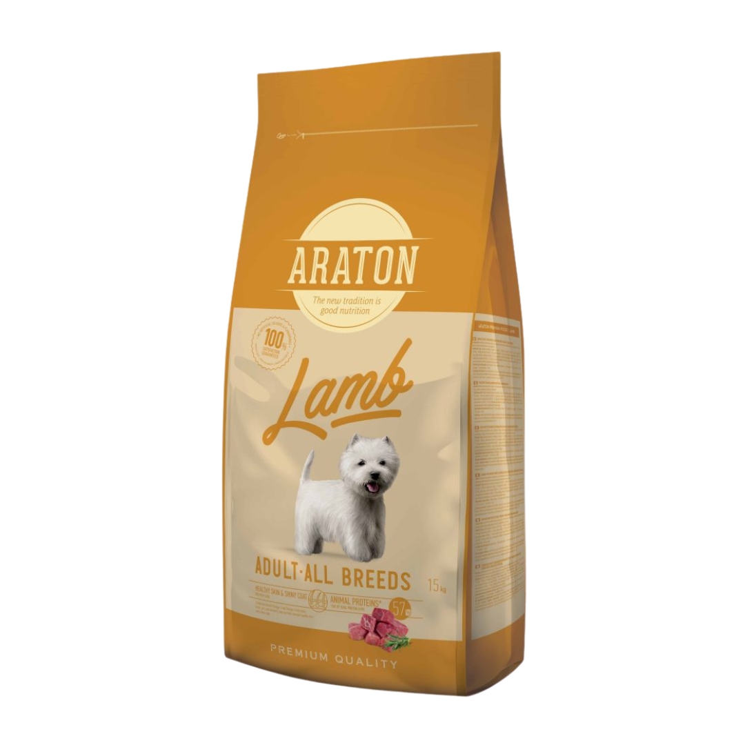 Araton Dog Adult Lamb 15kg Dry Dog Food