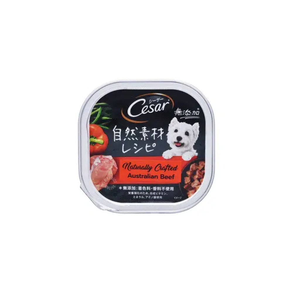 Cesar 85g Naturally Crafted Australian Beef Wet Dog Food