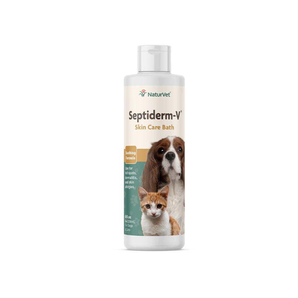 Naturvet Septiderm-v Skin Care Bath 236ml (8oz)