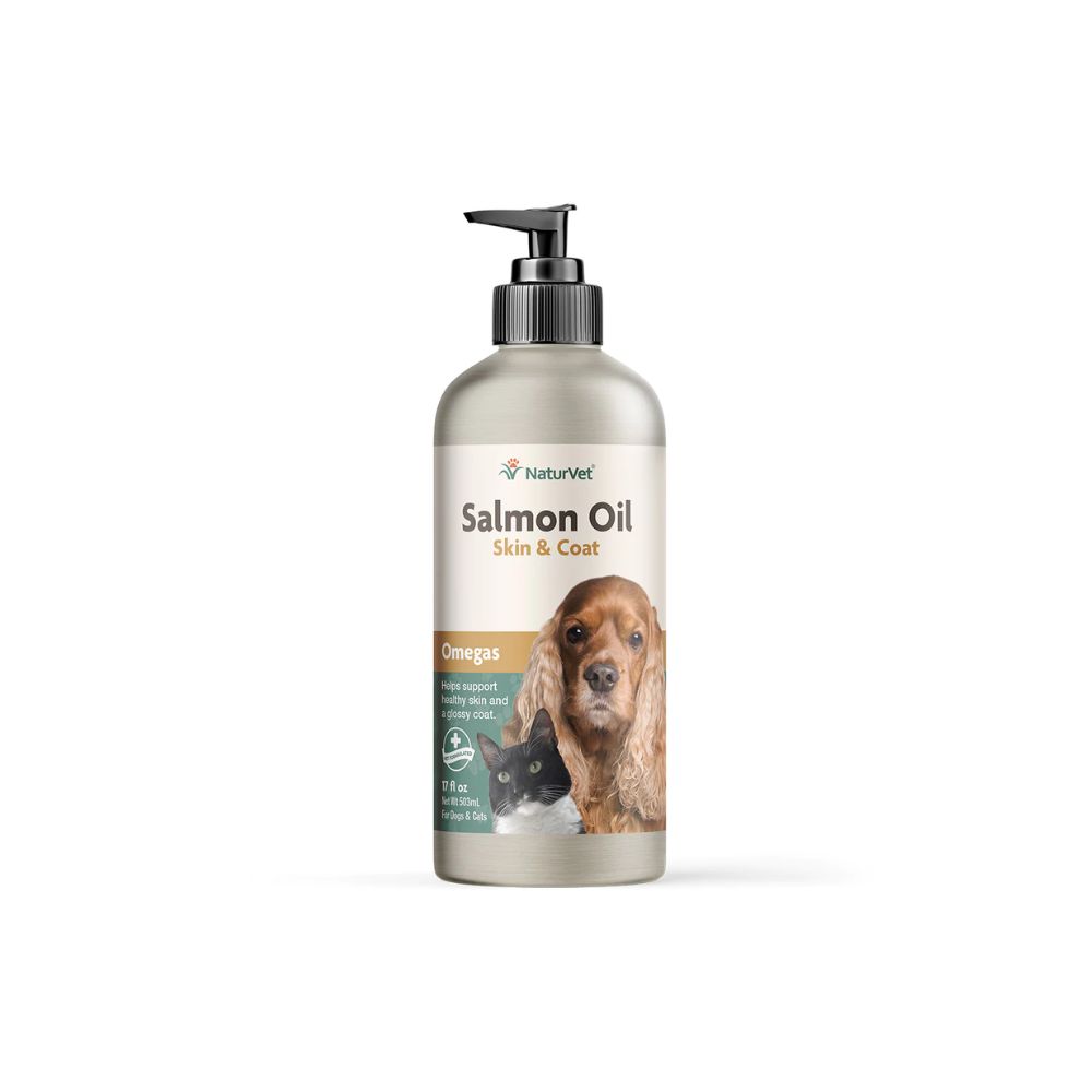 Naturvet Salmon Oil With Omegas 503ml (17oz)