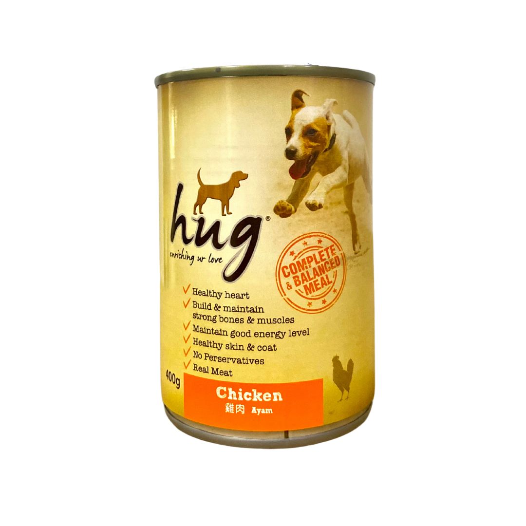 Hug 400g Chicken Wet Dog Food