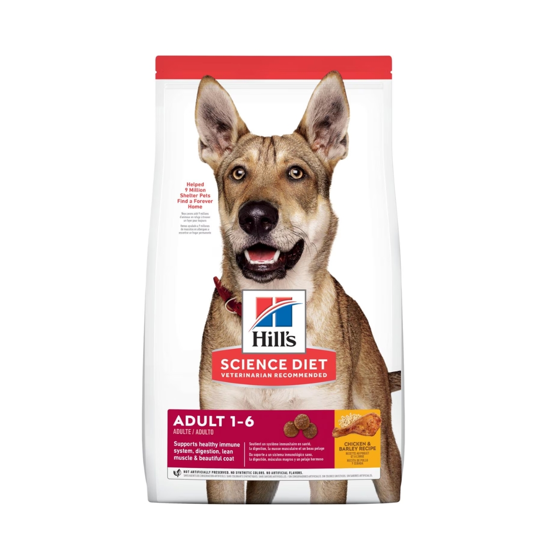 Hills Adult Chicken & Barley 15kg Dry Dog Food