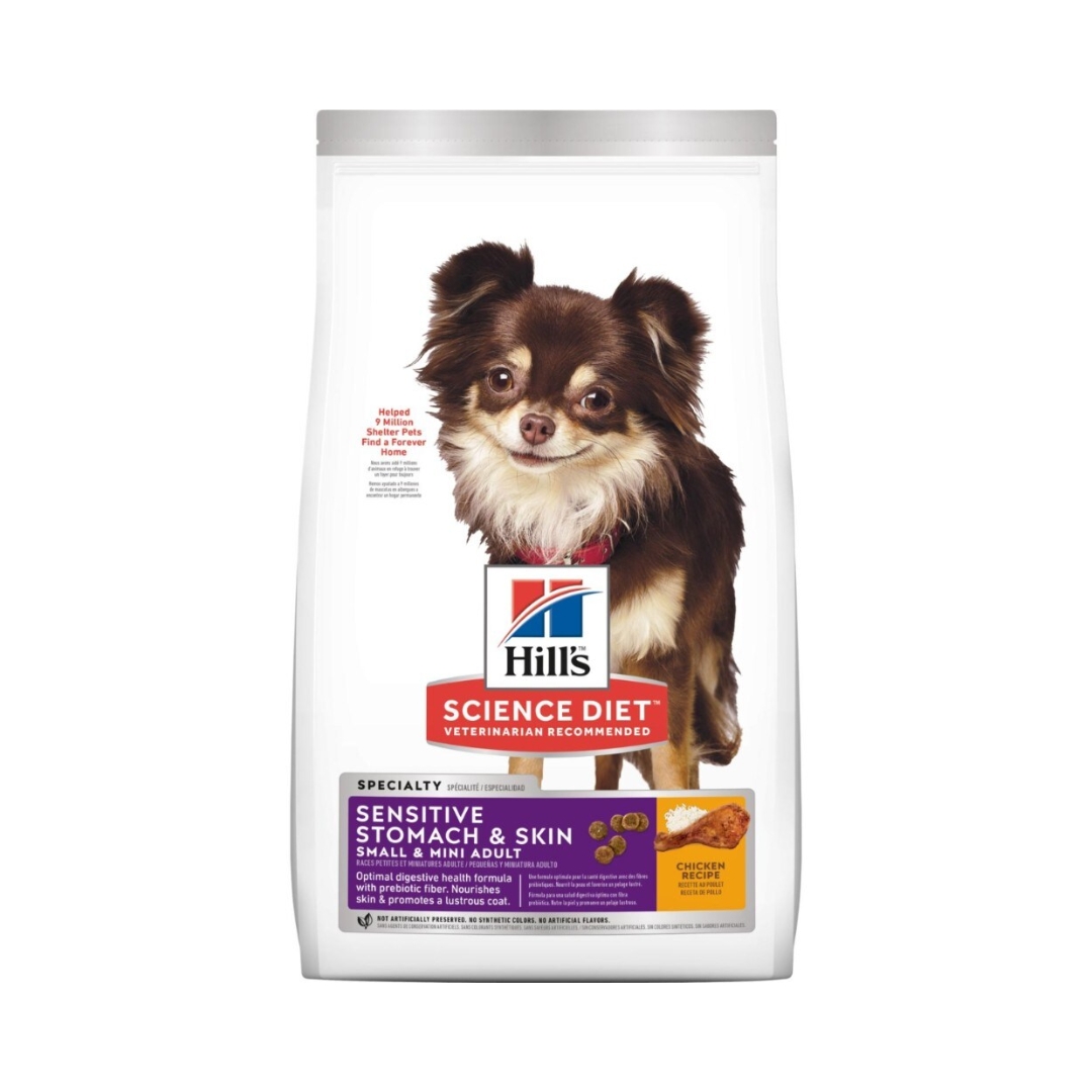 Hills Adult Sensitive Stomach & Skin Small & Mini 1.81kg Dry Dog Food New