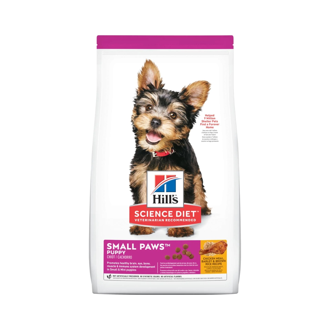 Hills Puppy Small Paws Chicken 1.5kg Dry Dog Food