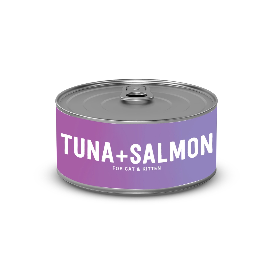 Pets Journey Beginings 80g Tuna With Salmon In Jelly Wet Canned Cat Food