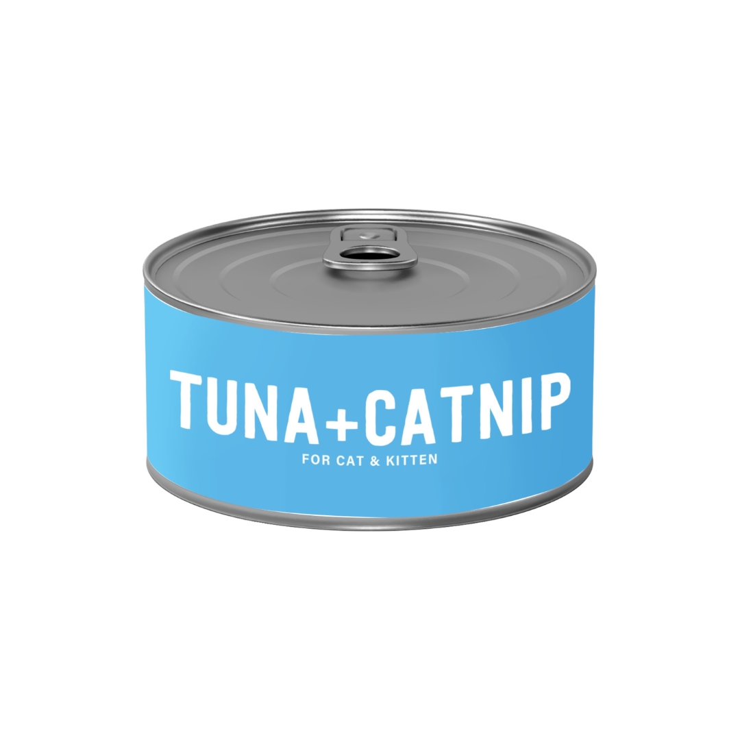 Pets Journey Beginings 80g Tuna With Catnip In Jelly Wet Canned Cat Food