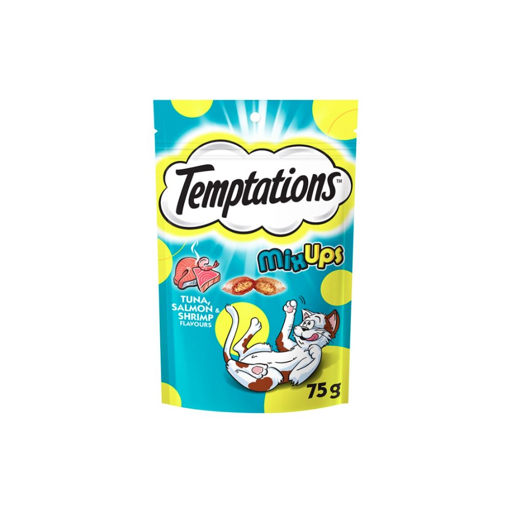 Temptations Mixups Tuna Salmon & Shrimp 75g Cat Treats