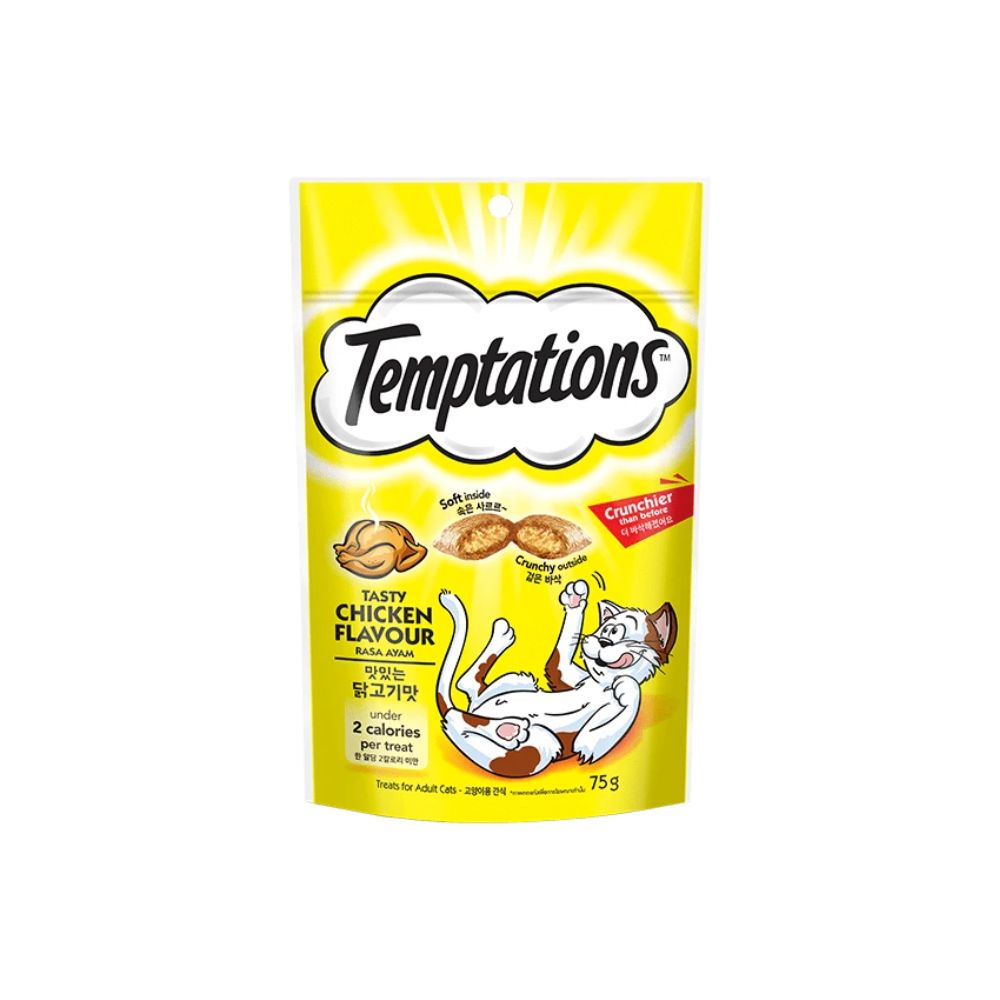 Temptations Tasty Chicken 75g Cat Treats