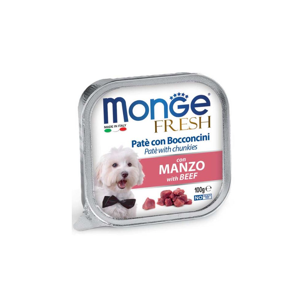 Monge Fresh Beef 100g Wet Dog Food