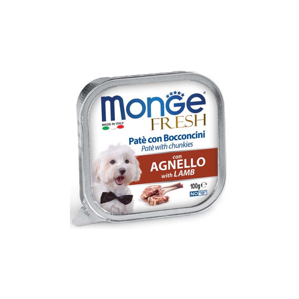 Monge Fresh Lamb 100g Wet Dog Food