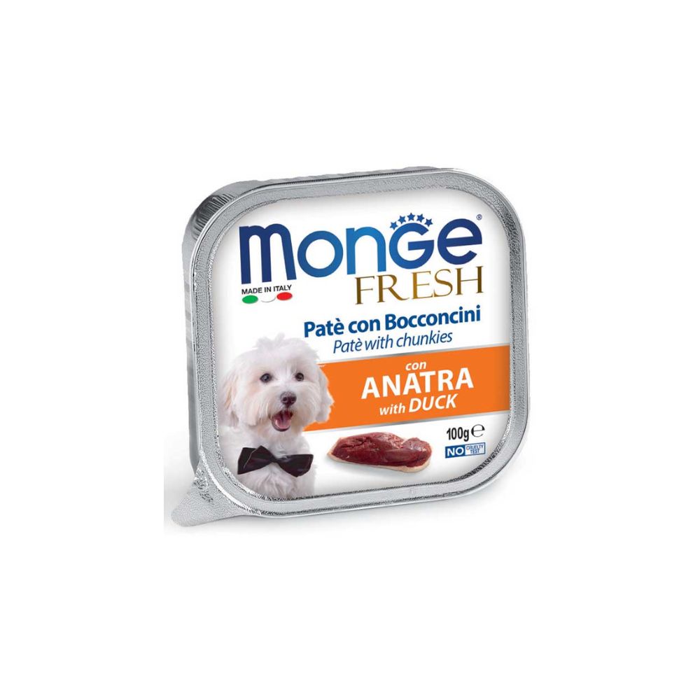 Monge Fresh Duck 100g Wet Dog Food