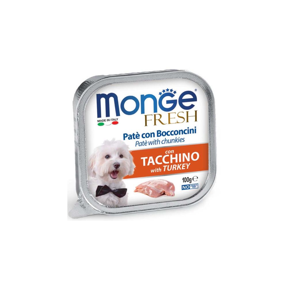 Monge Fresh Turkey 100g Wet Dog Food