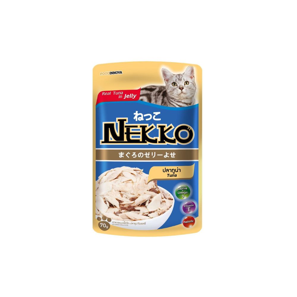 Nekko 70g Tuna -095 Wet Cat Pouch