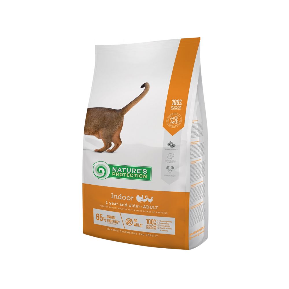 Nature's Protection Cat Indoor 2kg Dry Cat Food