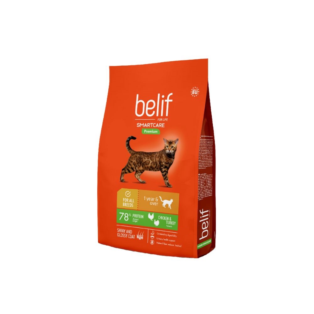 Belif Chicken & Turkey 7.5kg Dry Cat Food