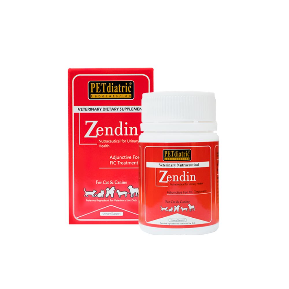 Petdiatric Zendin Nutraceutical For Urinary Health Pet Supplement 60 Tablets