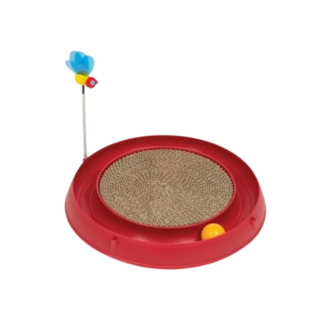 Catit Play 3 In 1 Circuit Ball With Scratch Pad