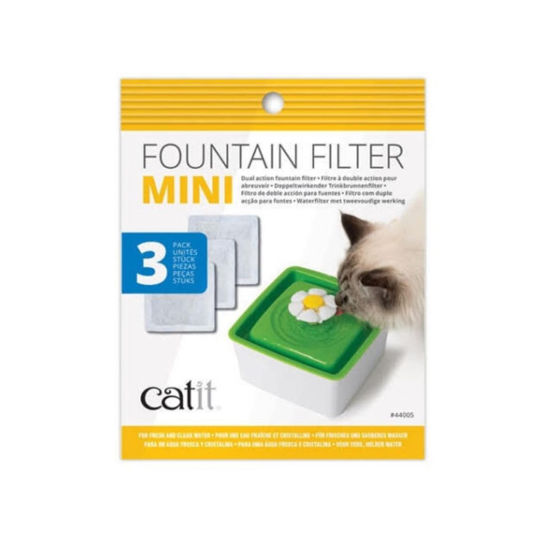 Catit 2.0 Mini Fountain Replacement Filter 3pcs