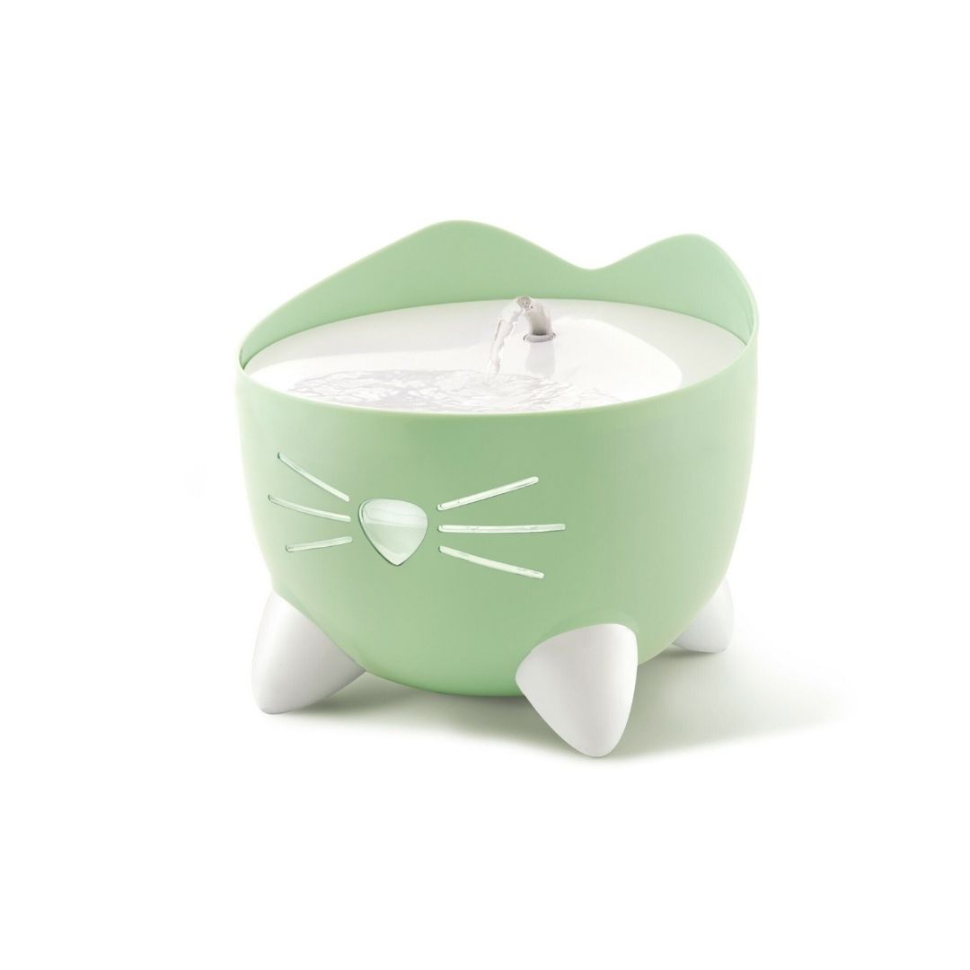 Catit Pixi Fountain 2.5l Mint Green With Led