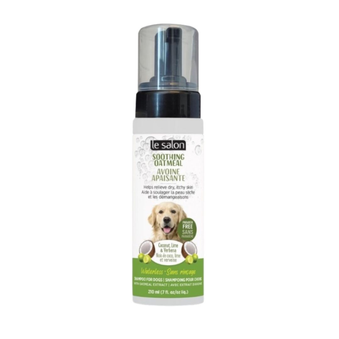 Le Salon Dog 210ml Soothing Oatmeal Waterless Shampoo Coconut-lime Verbena Scent