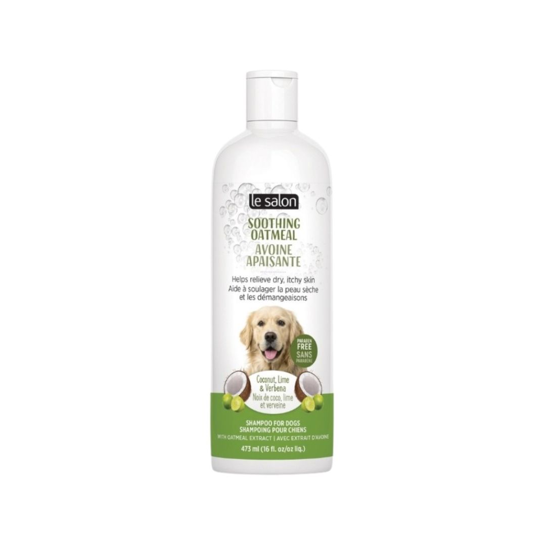 Le Salon Dog 473ml Soothing Oatmeal Shampoo Coconut-lime Verbena Scent