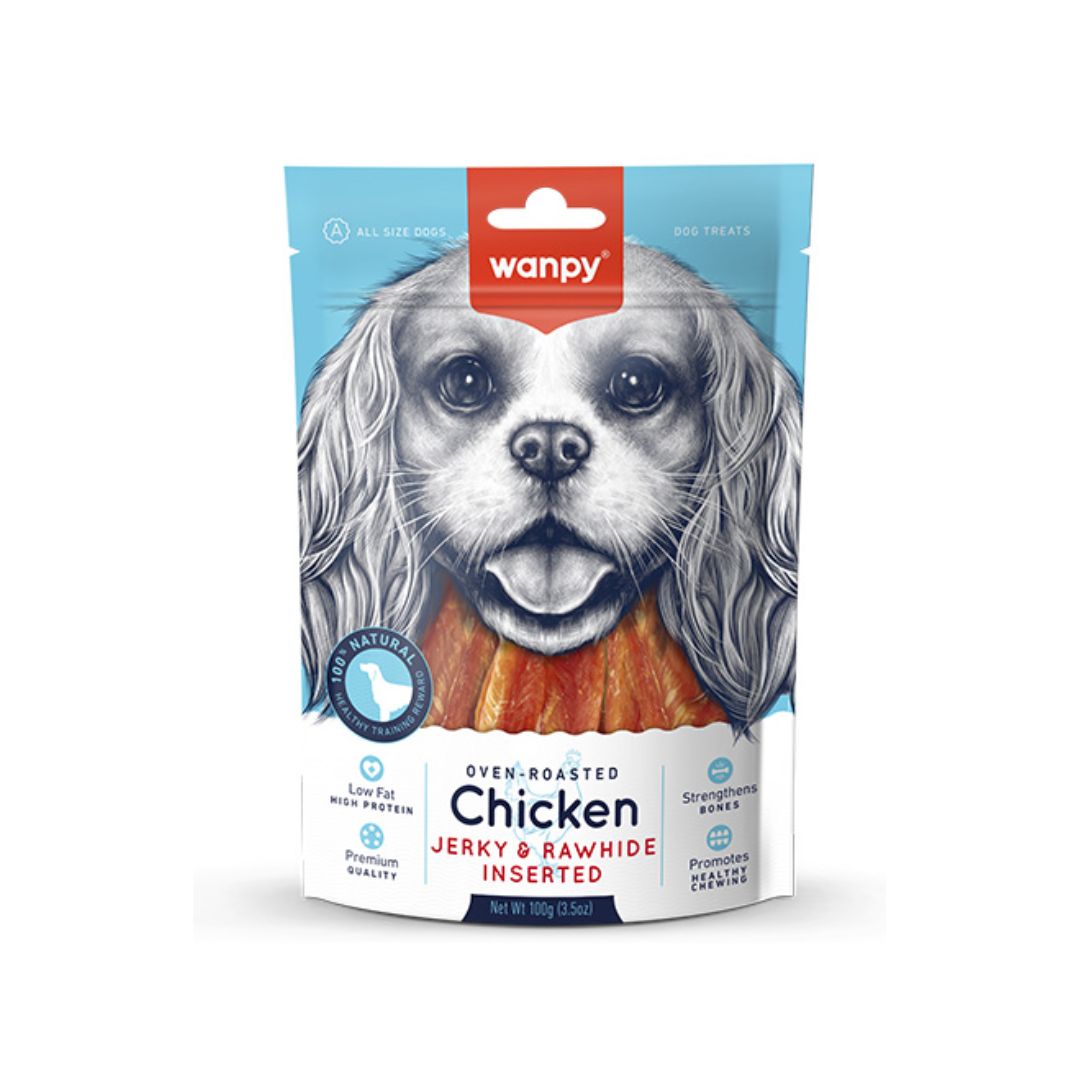 Wanpy Chicken Skewers 100g Dog Snack