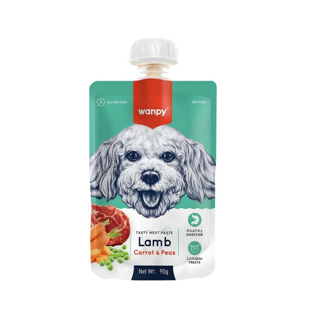 Wanpy Dog 90g Lamb + Carrot & Pea Tasty Meat Paste