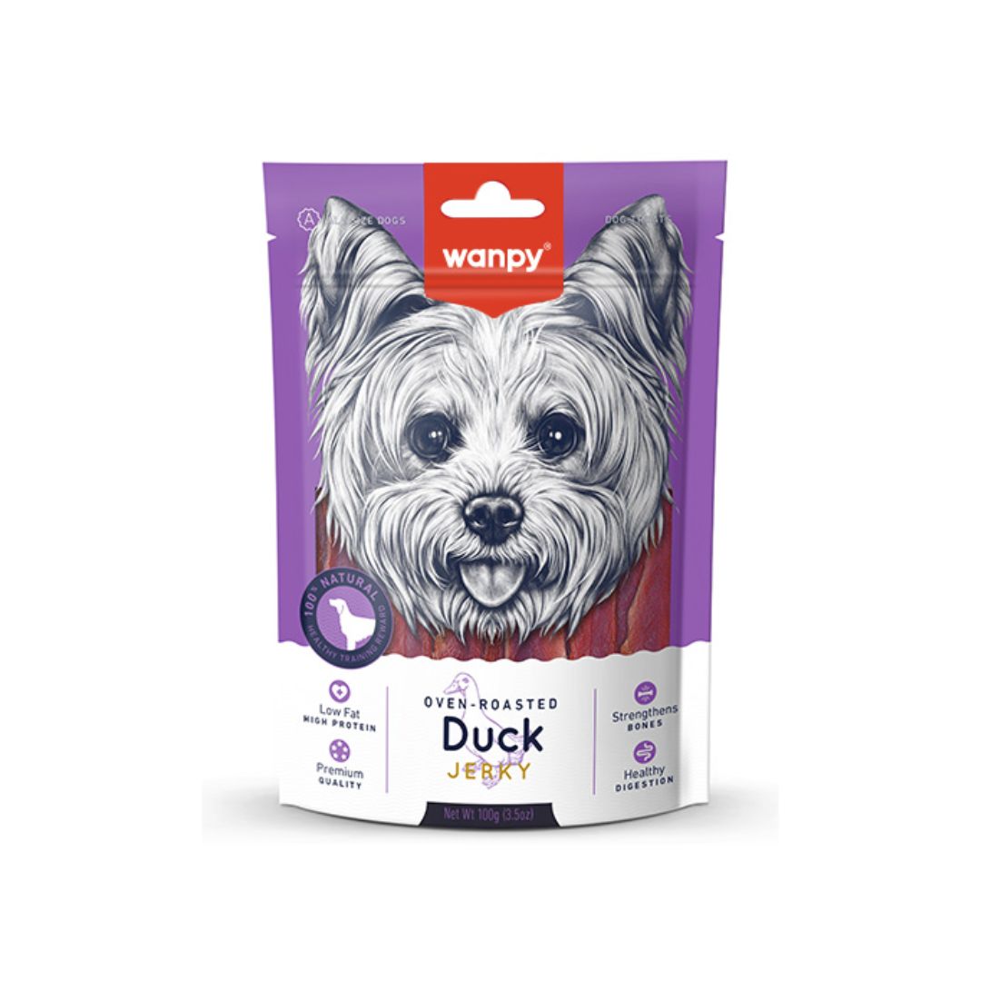 Wanpy Duck Jerky 100g Dog Snack