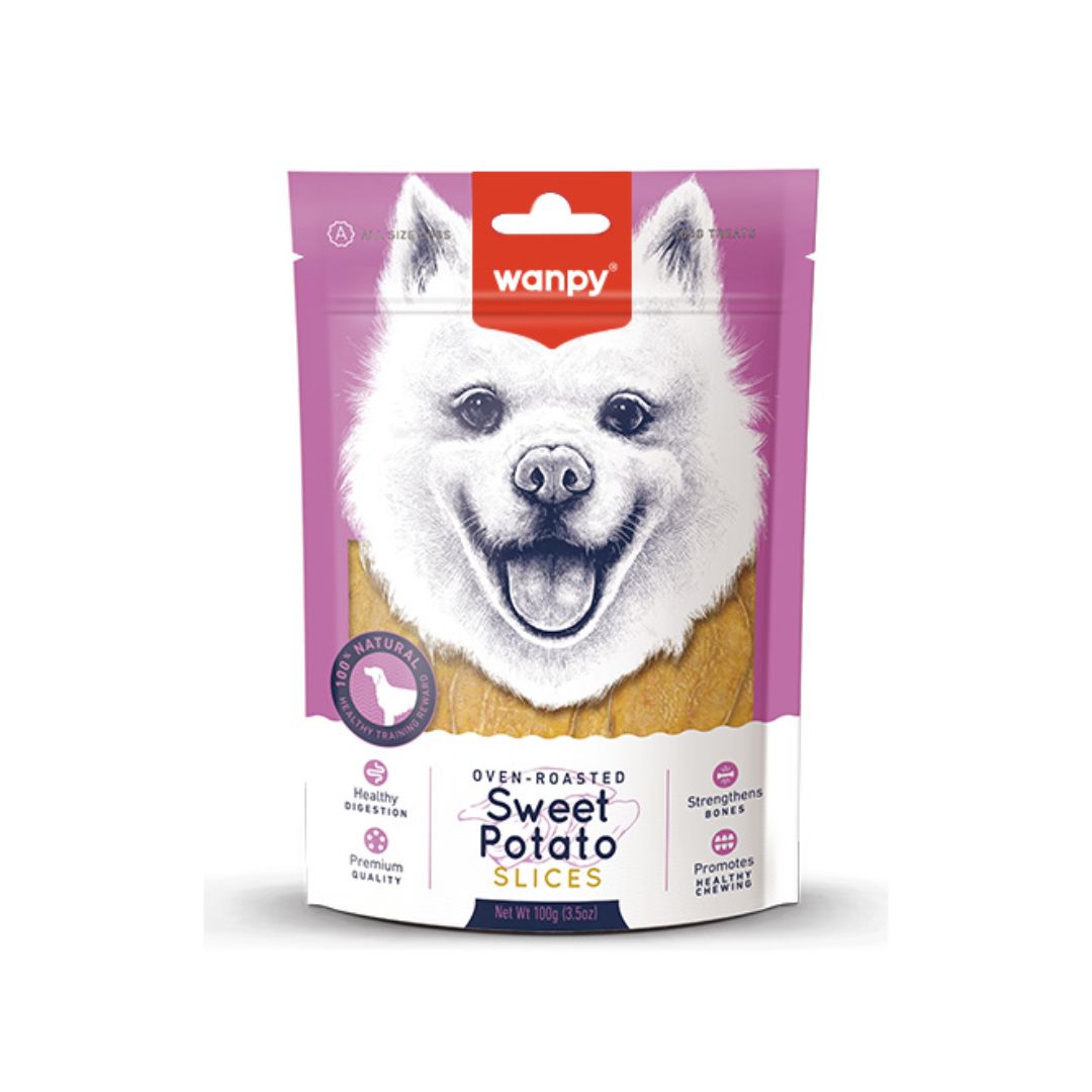 Wanpy Sweet Potato Slice 100g Dog Snack