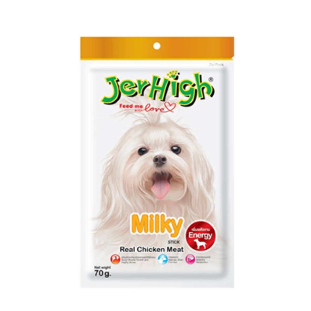 Jerhigh 70g Chicken Milky Dog Treat