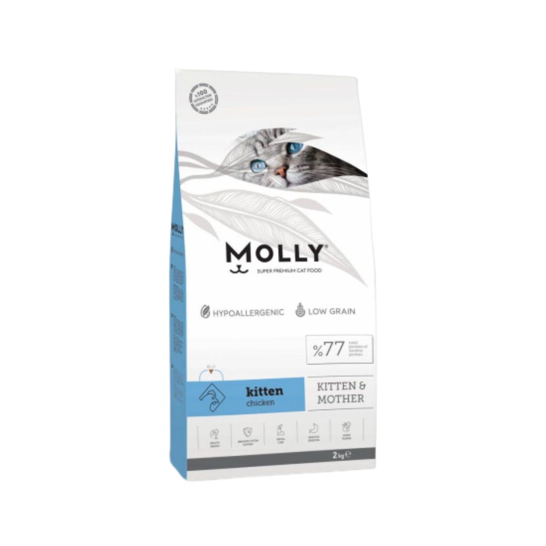 Molly Cat 2kg Cat & Kitten Cat Food