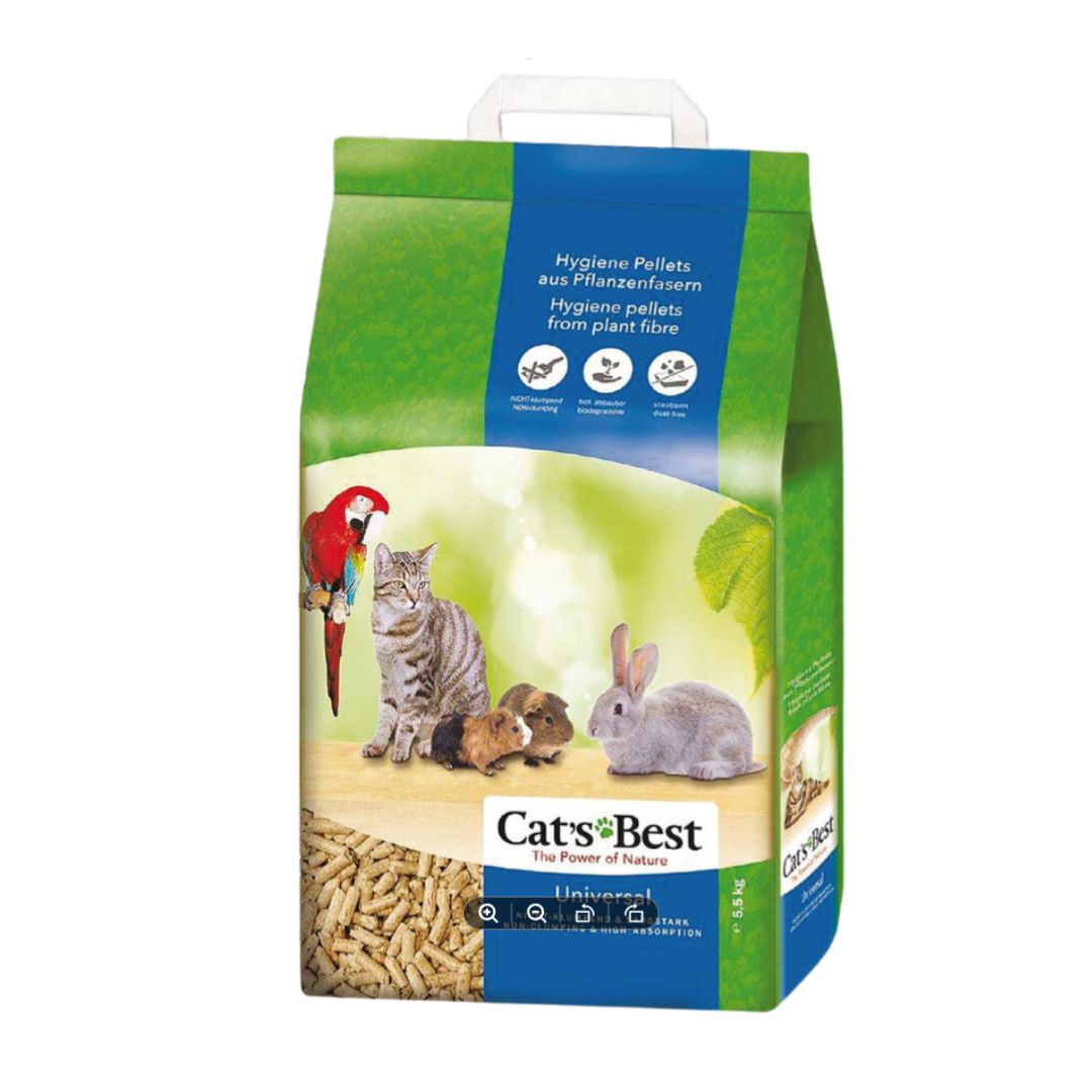 Cat's Best Universal 5.5kg/10l Small Animals Litter