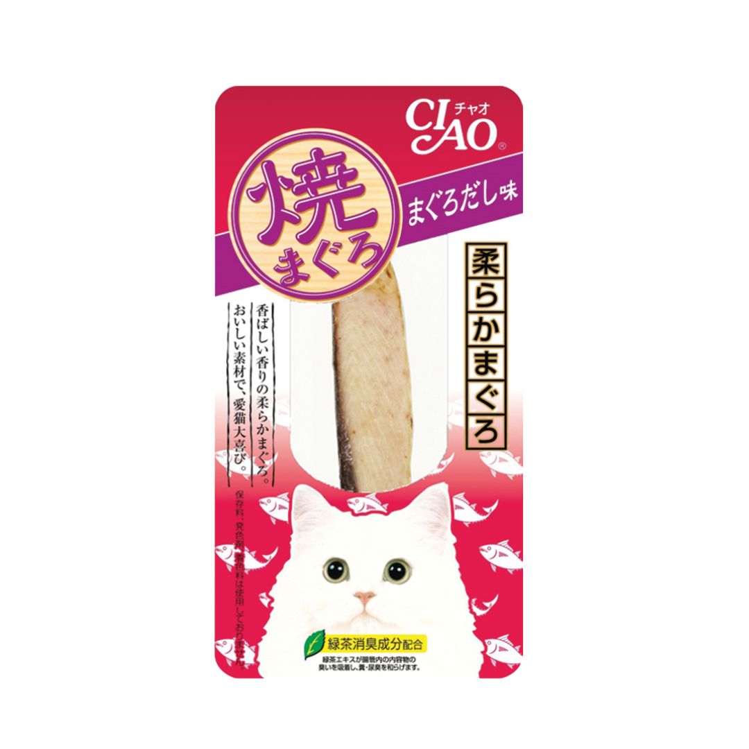 Ciao Cat Grilled Fillet 15g Tuna (maguro Flavor) Cat Snack