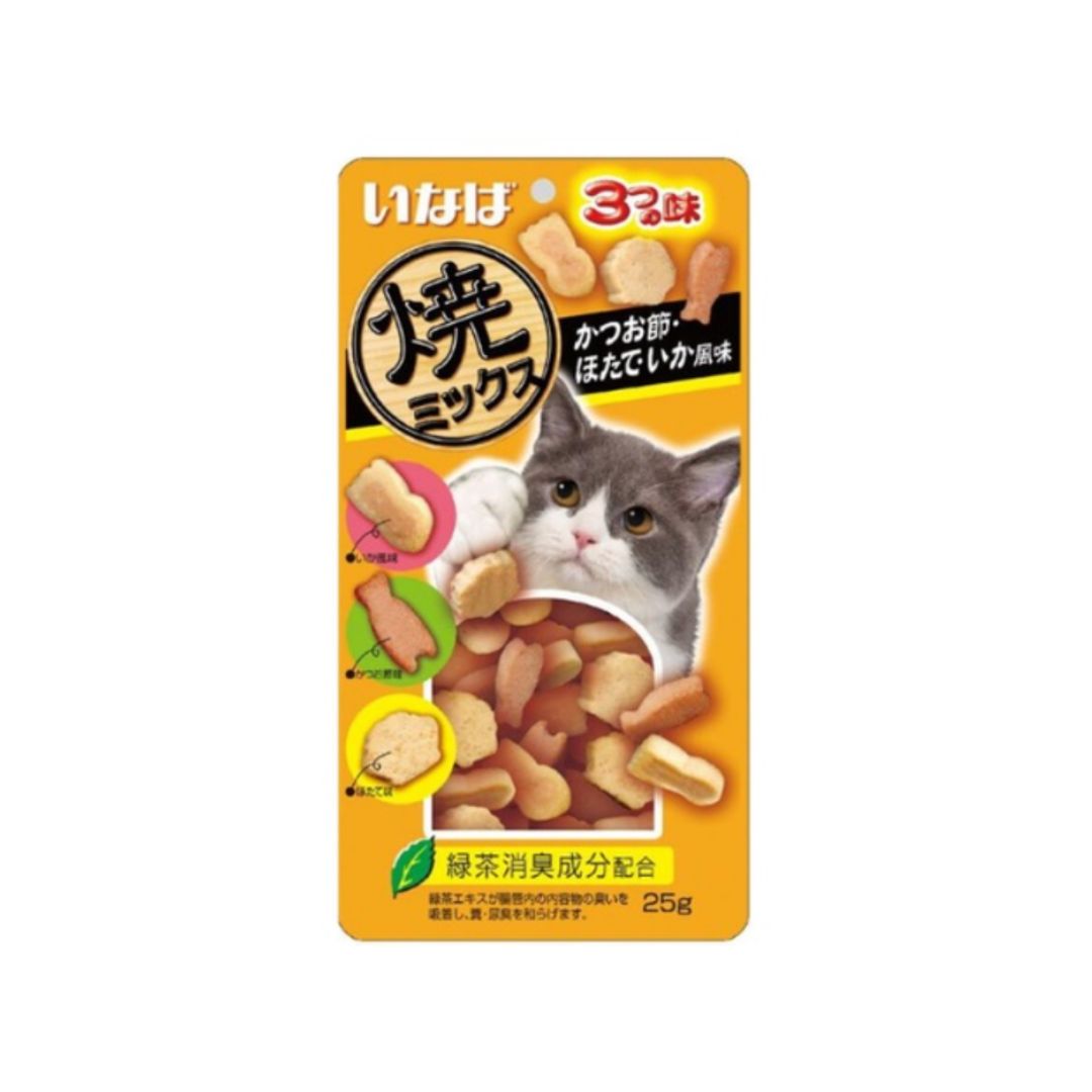 Ciao Inaba Soft Bits - Scallop & Squid 25g Cat Treat