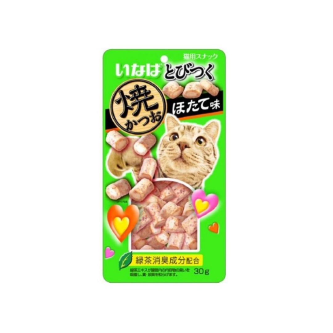 Ciao Inaba Soft Bits - Tuna & Chicken Fillet Scallop Flavor 25g Cat Treat