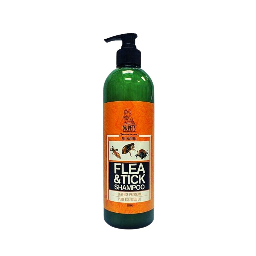 Dr. Pets 500ml Flea & Tick All Natural Neem Shampoo