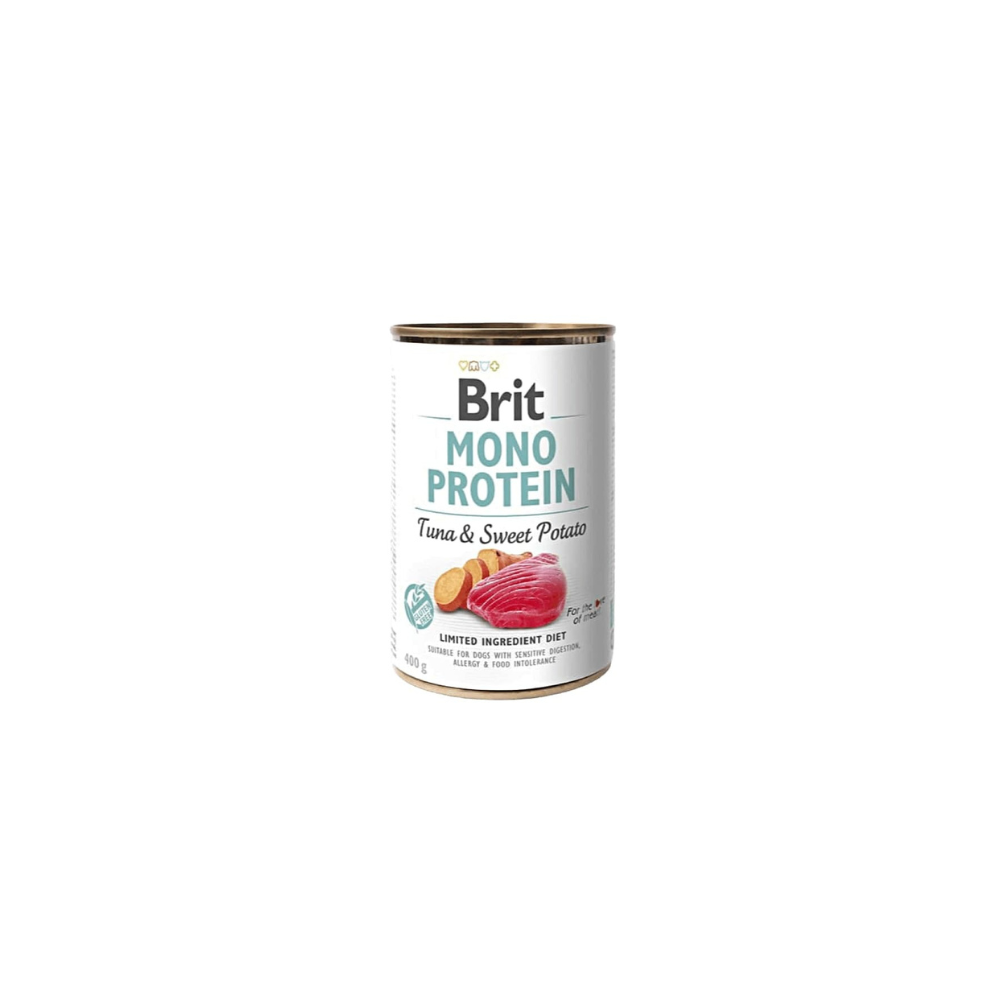 Brit Care Dog Mono Protein Tuna & Sweet Potato Canned 400g Wet Dog Food