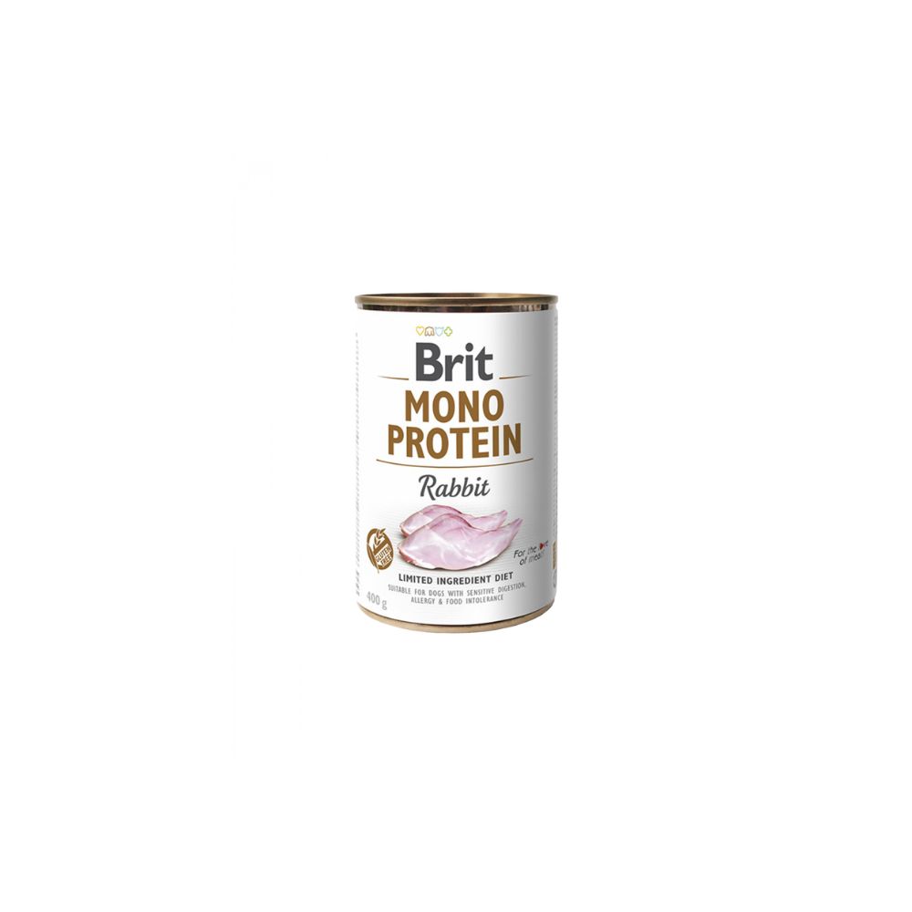 Brit Care Dog Mono Protein Rabbit Canned 400g Wet Dog Food