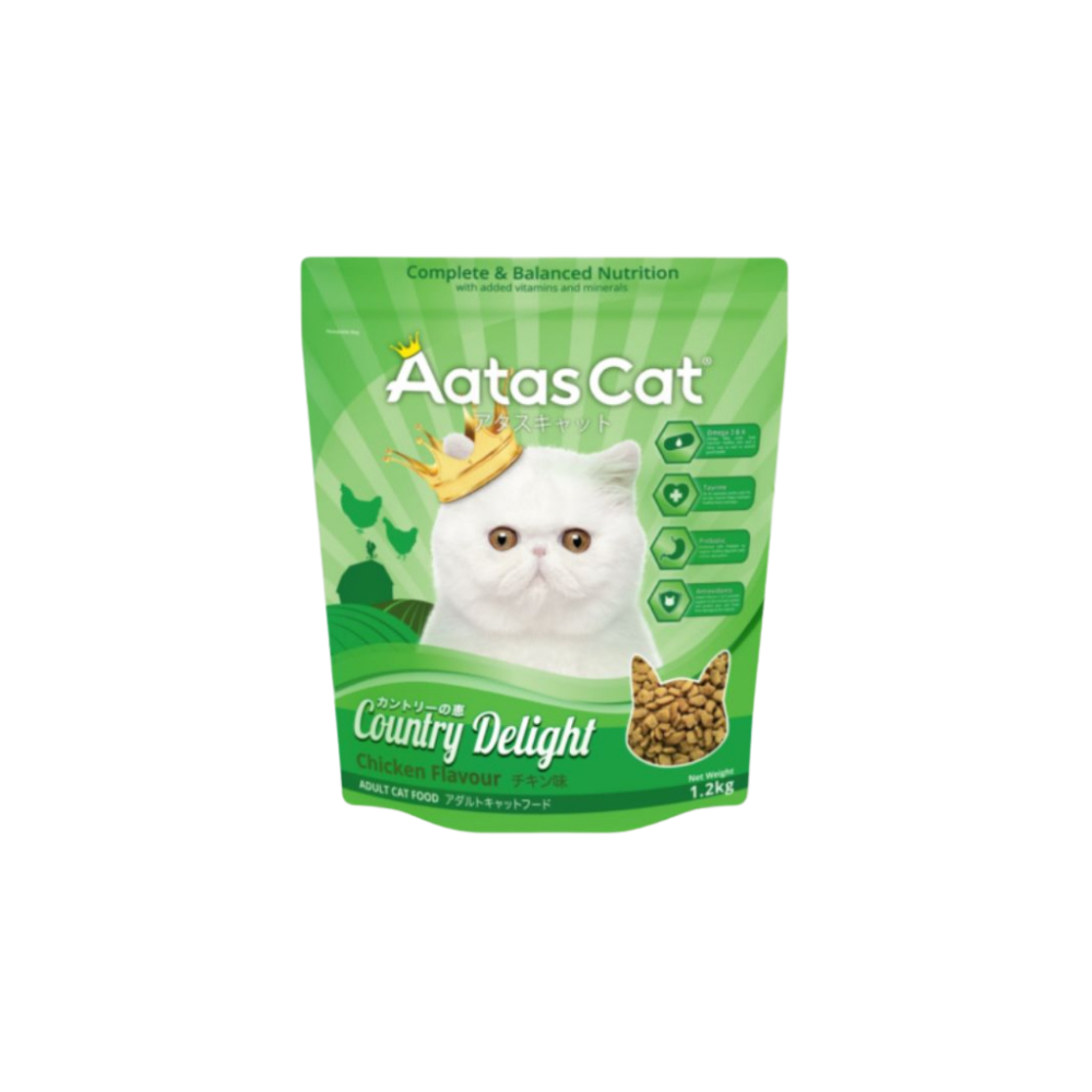 Aatas Cat 1.2kg Country Delight Chicken Dry Cat Food