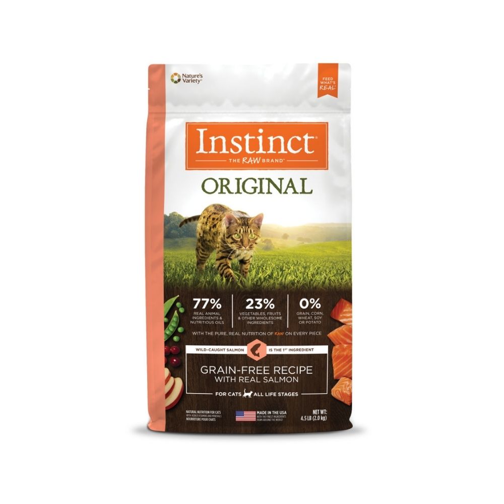 Instinct Cat Original 2kg Grain Free Recipe With Real Salmon Dry Cat Food