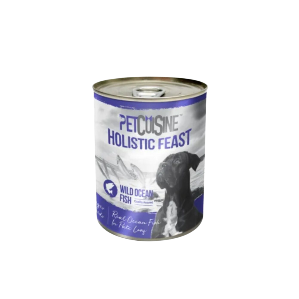 Petcuisine Dog 400g Holistic Feast Pate Ocean Fish Wet Canned Food