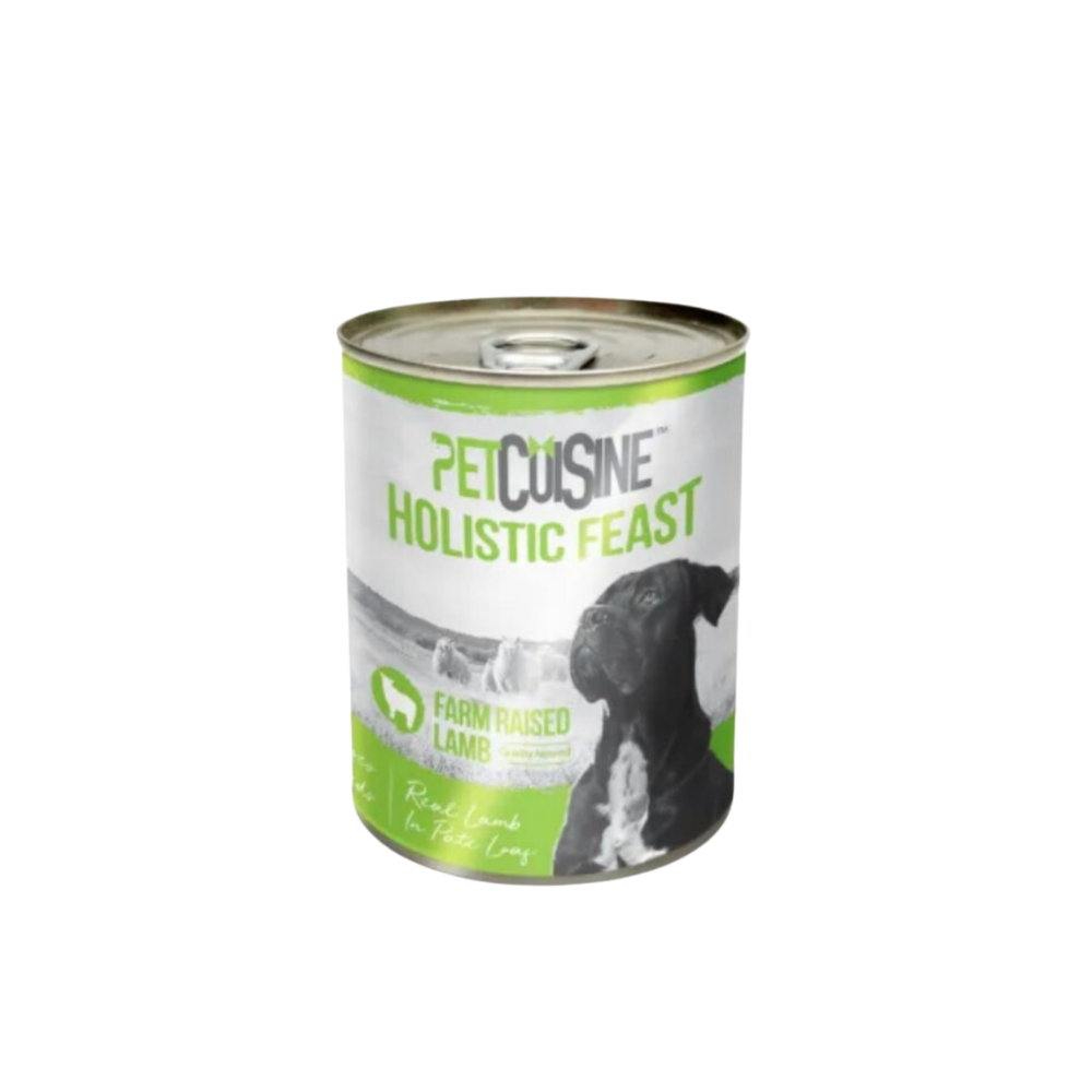 Petcuisine Dog 400g Holistic Feast Pate Lamb Wet Canned Food