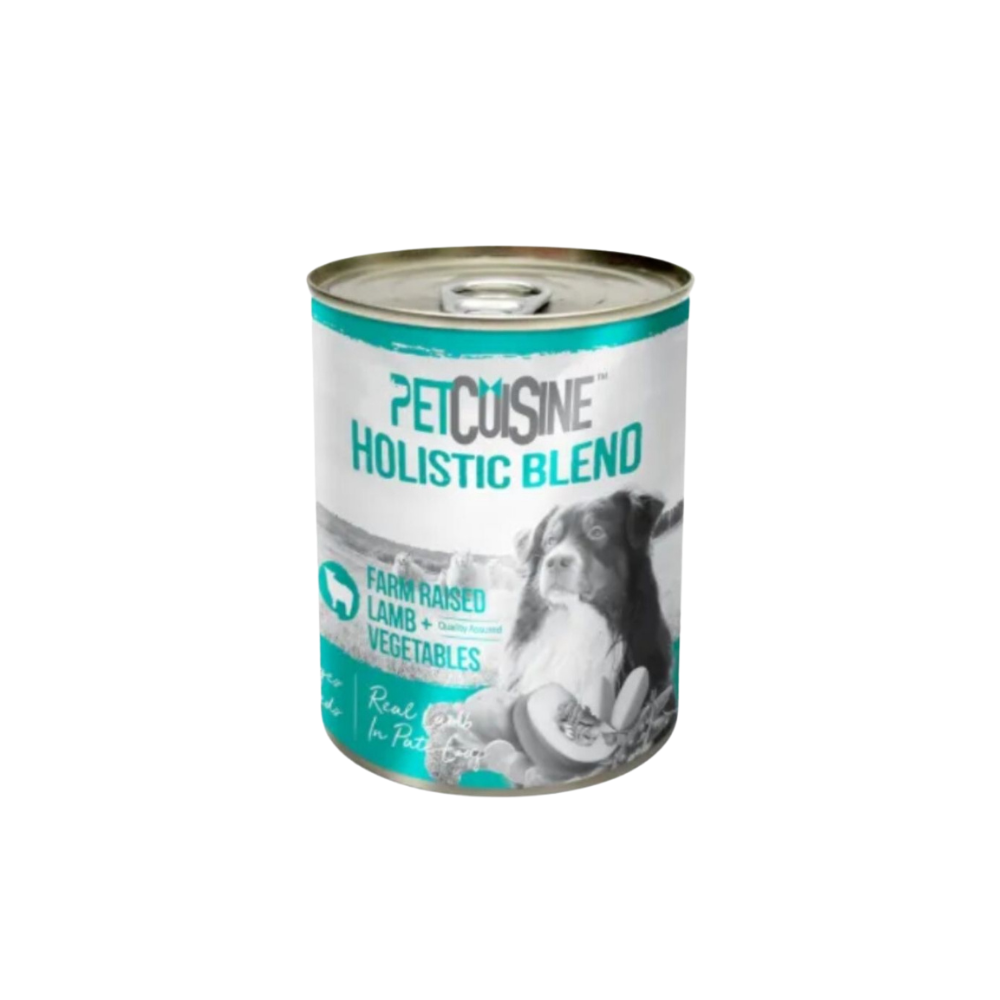 Petcuisine Dog 400g Holistic Feast Pate Lamb + Vege Wet Canned Food