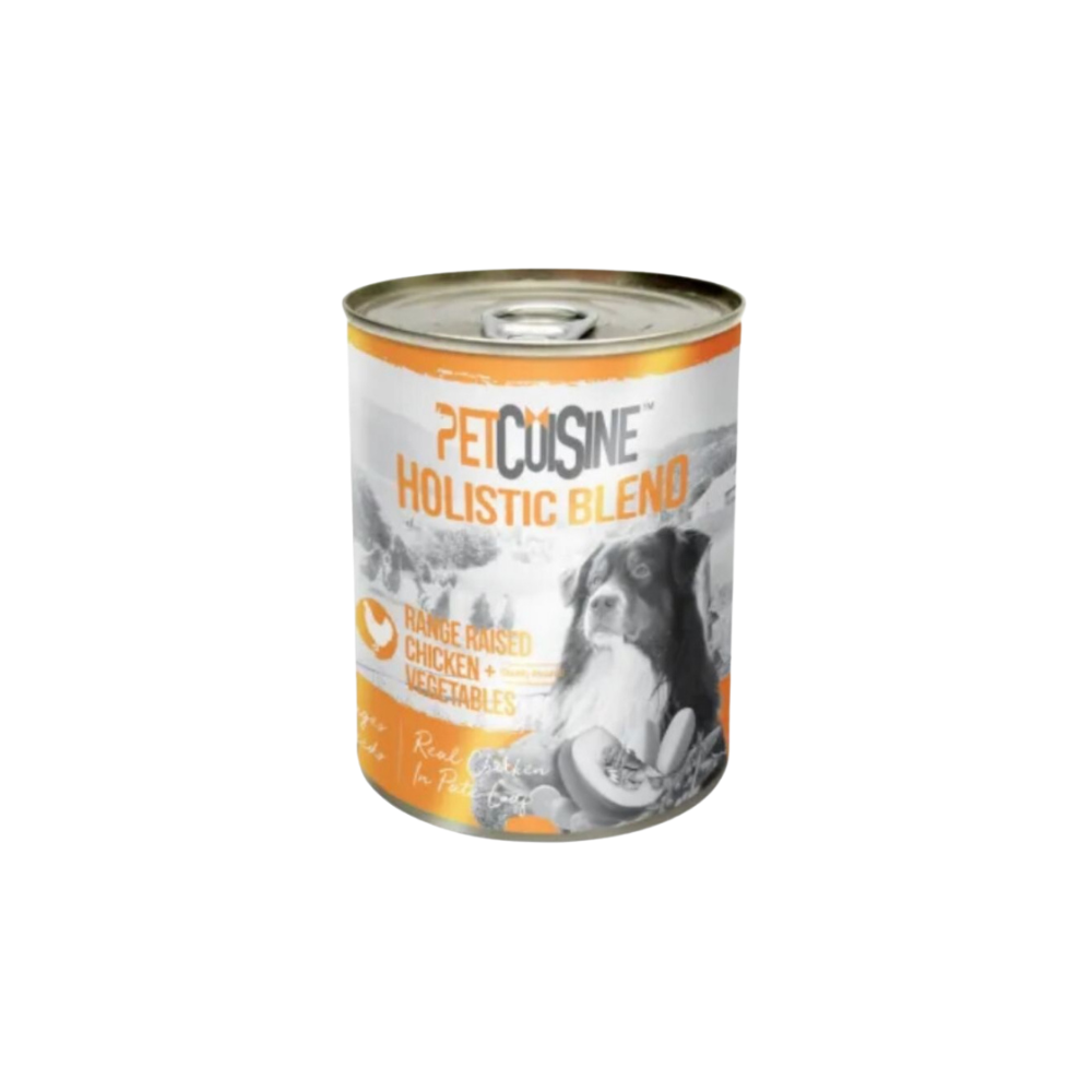 Petcuisine Dog 400g Holistic Feast Pate Chicken + Vege Wet Canned Food