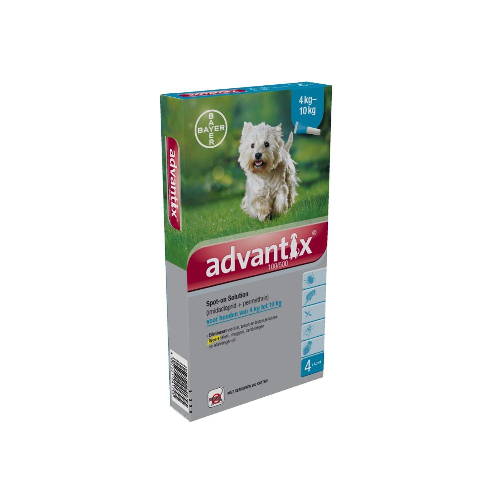 Bayer Advantix (m) For Dog 4x1.0ml