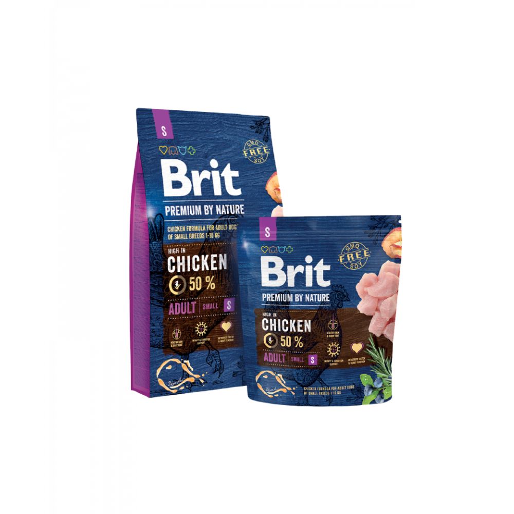 Brit Premium By Nature Dog 3kg Adult S Dry Dog Food