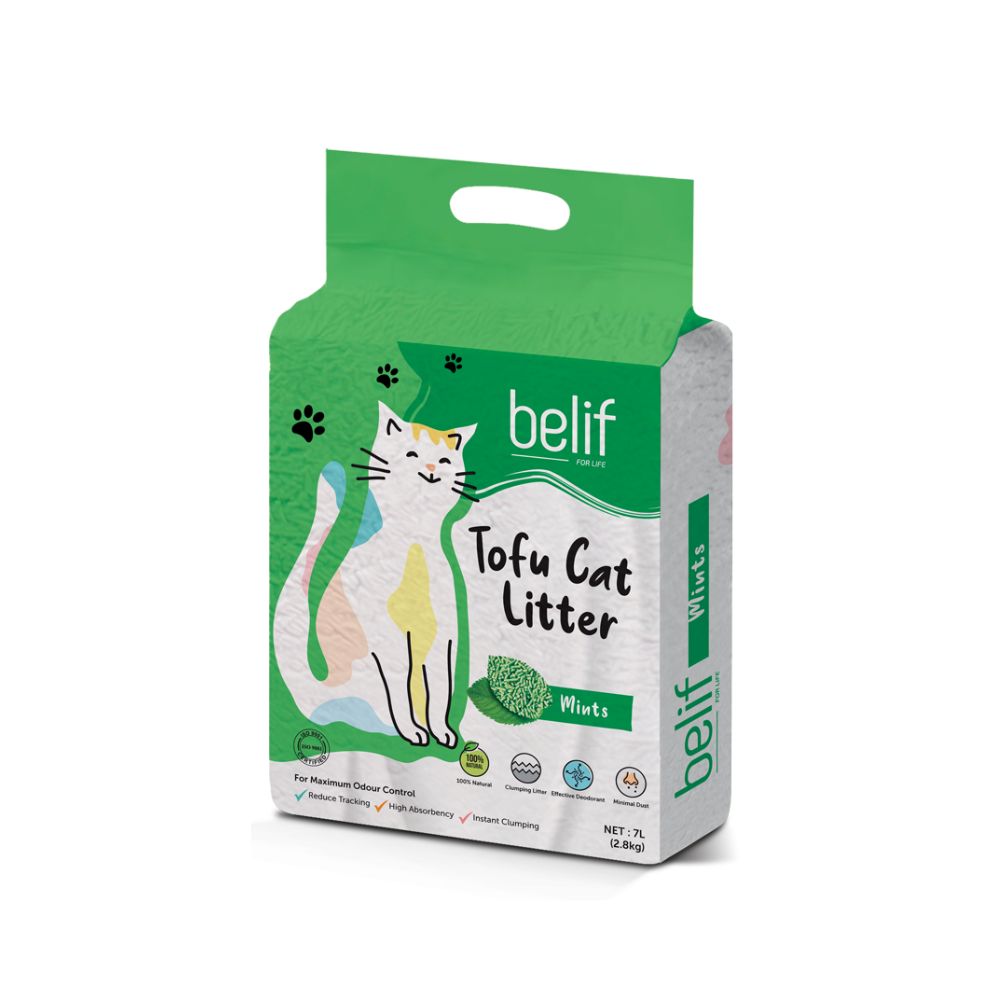 Belif Tofu Cat Litter Mints 7l