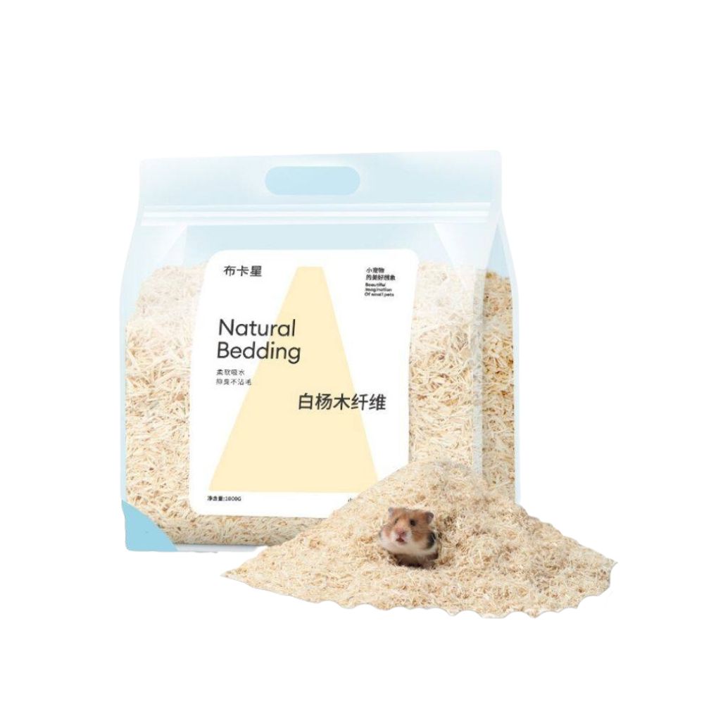 Bucatstate Aspen Wood Shaves Natural Hamster Bedding 5.5l/300g